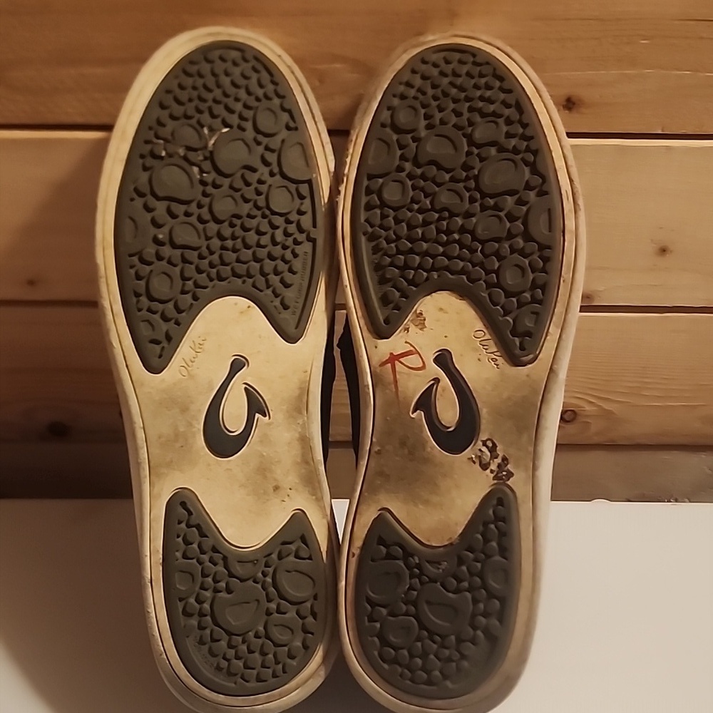Womens OluKai Slip On Shoes Size 8.5 Us Oilve - Picture 7 of 7